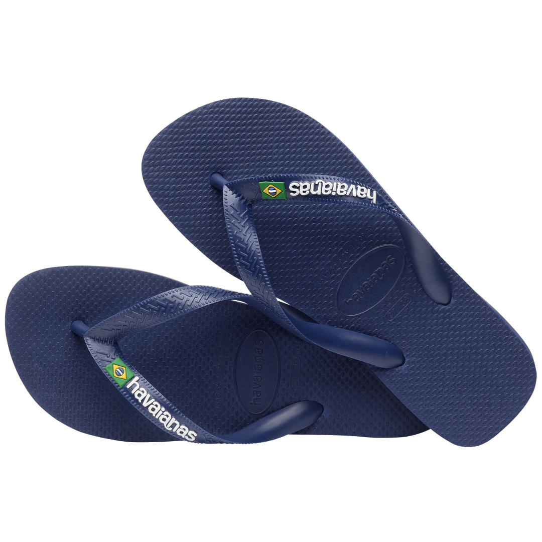 Women's Brazil Logo Flip Flops