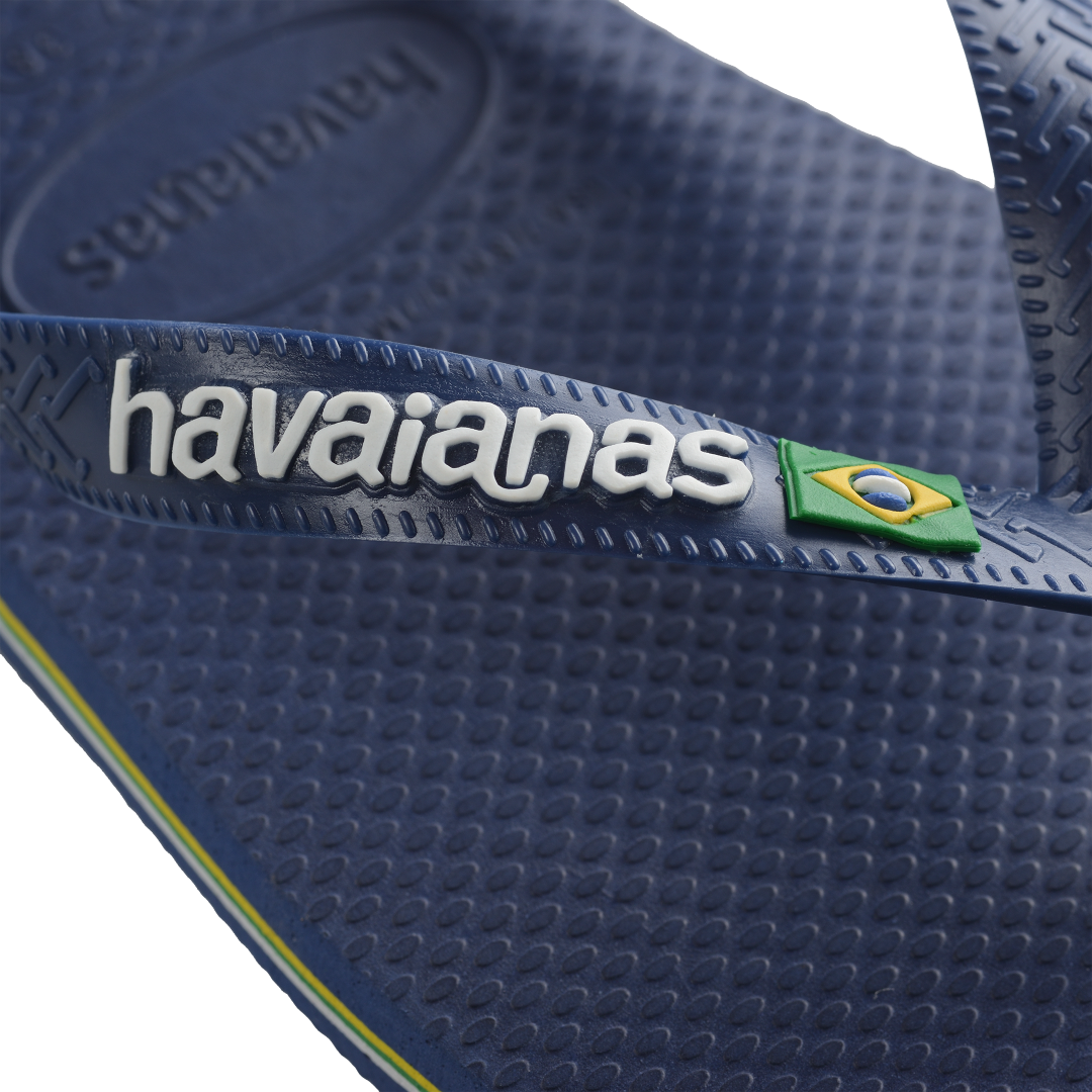 Women's Brazil Logo Flip Flops
