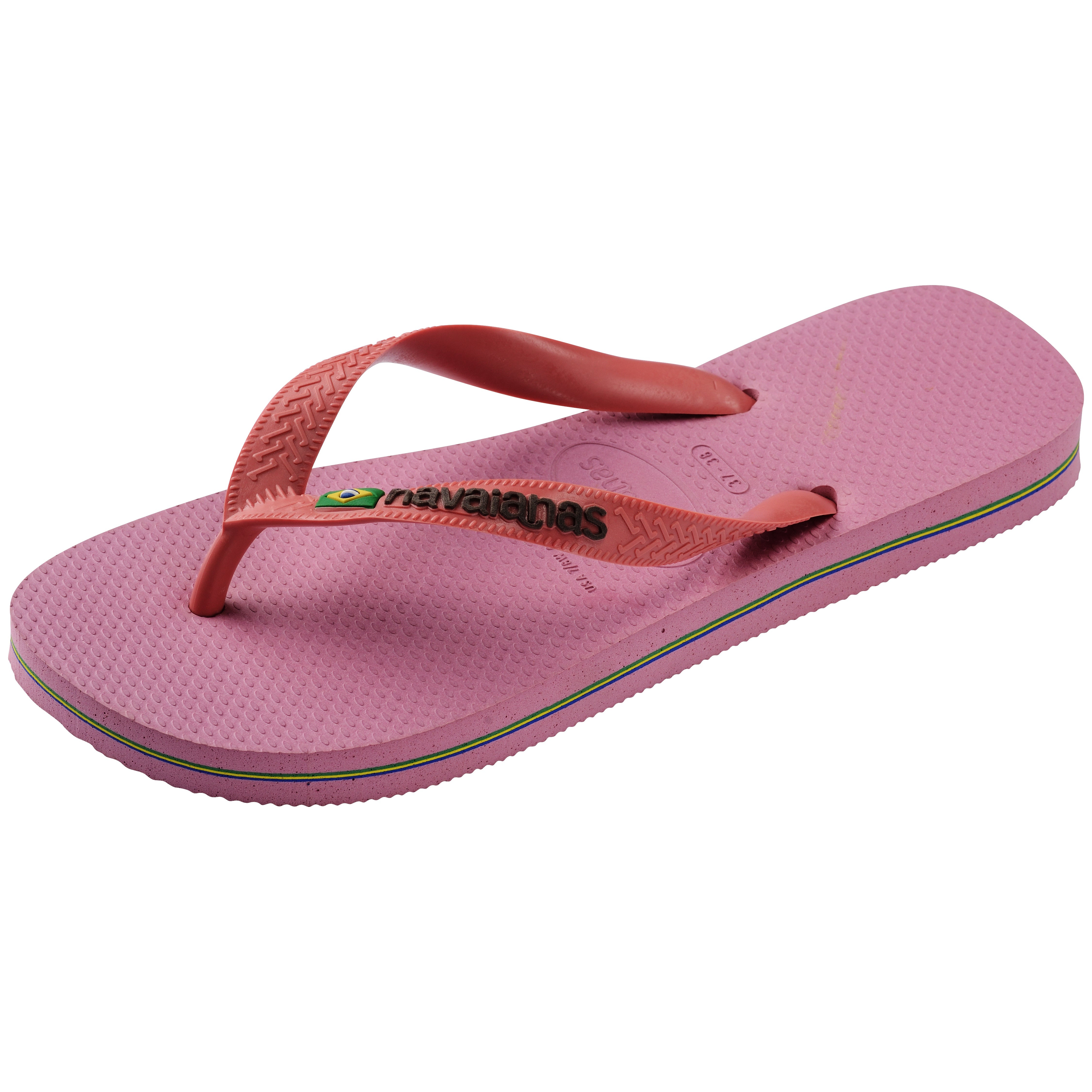 Women's Brazil Logo Flip Flops