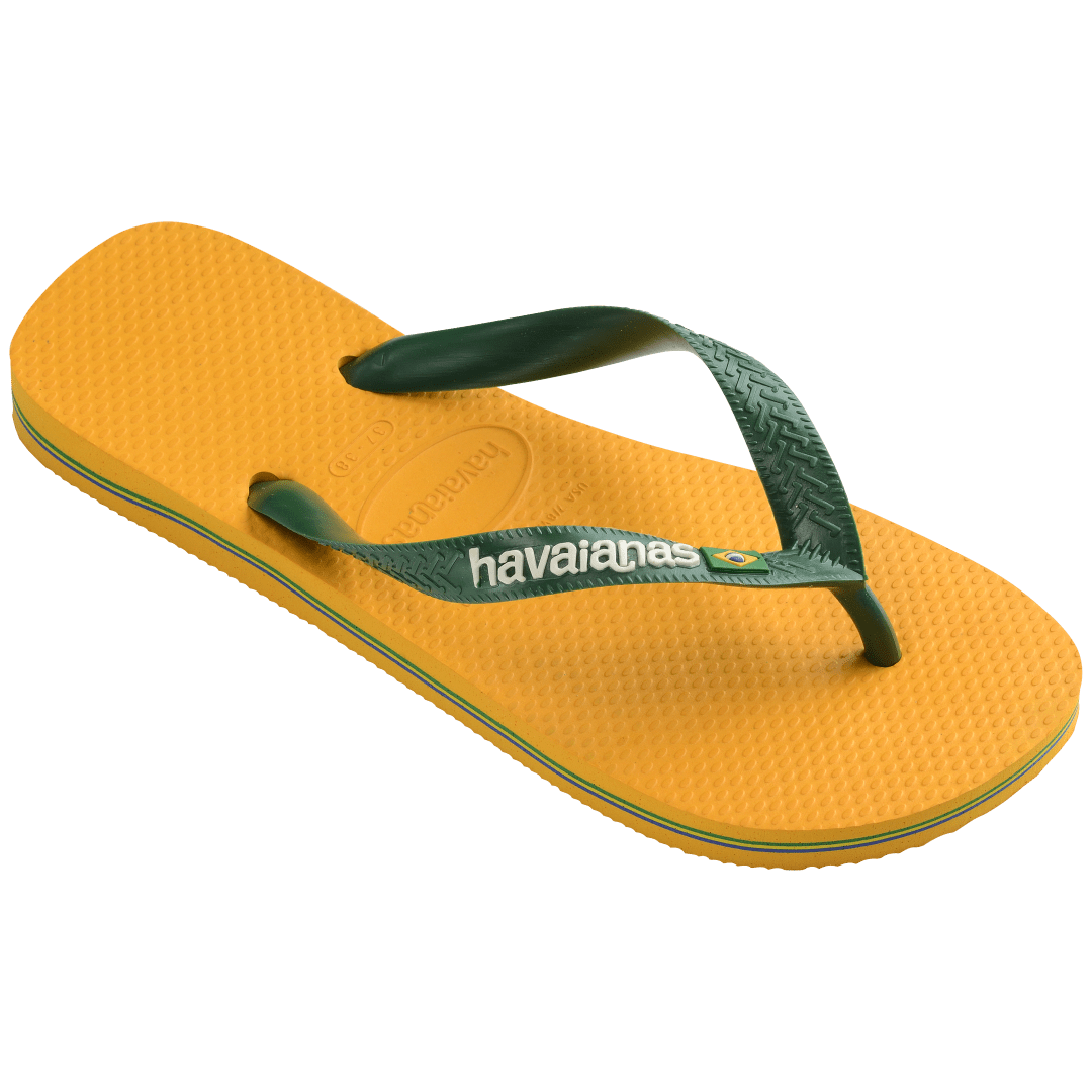 Men's Brazil Logo Flip Flops
