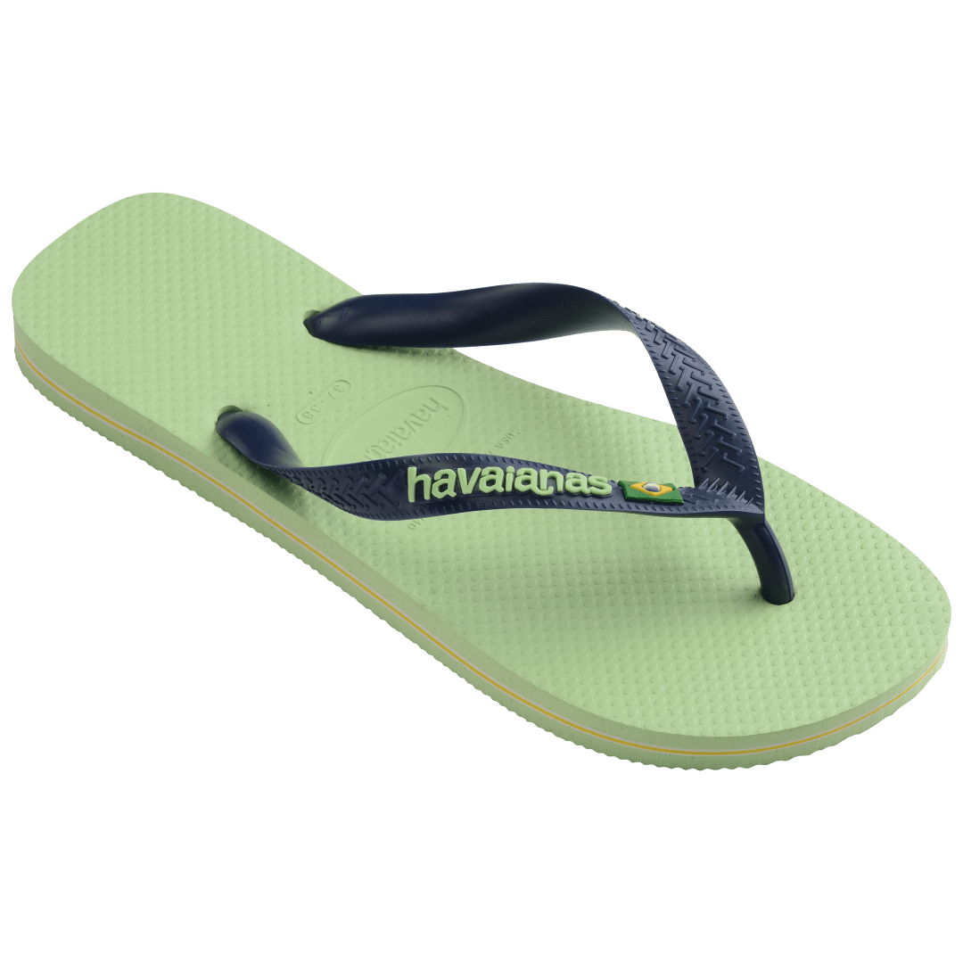 Men's Brazil Logo Flip Flops