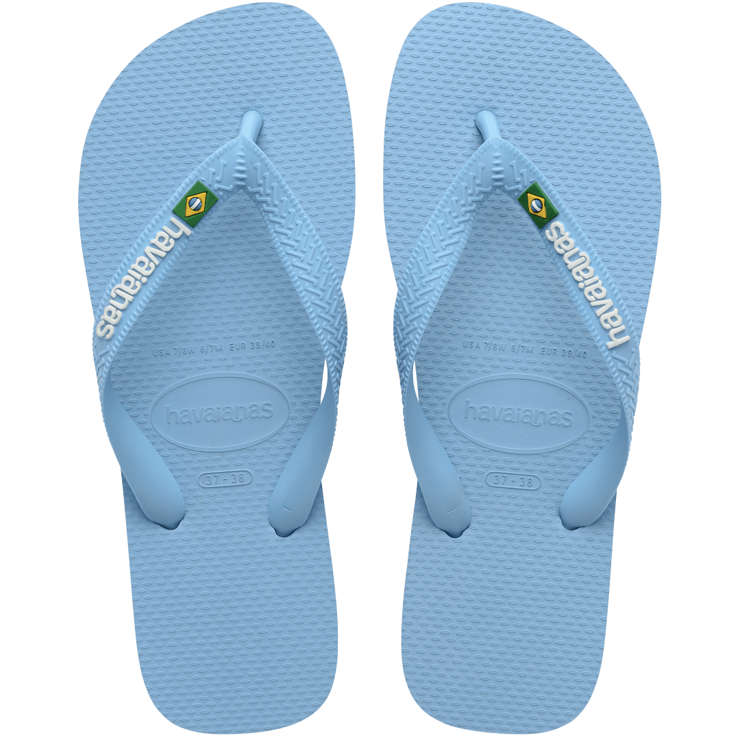 Women's Brazil Logo Flip Flops