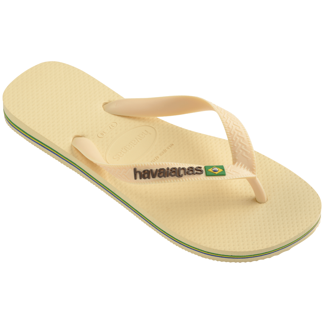 Women's Brazil Logo Flip Flops