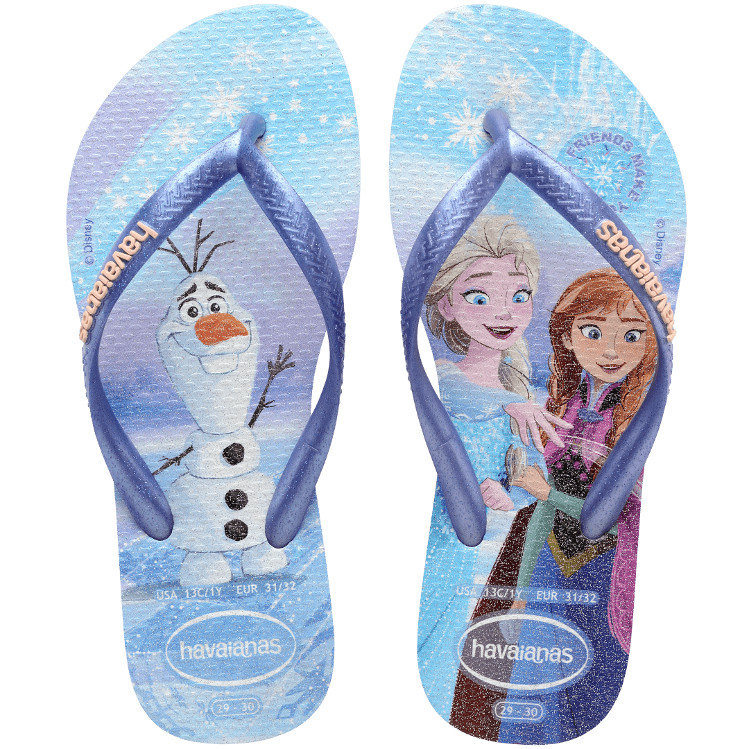 Kids' Disney Princess Slim Flip Flops
