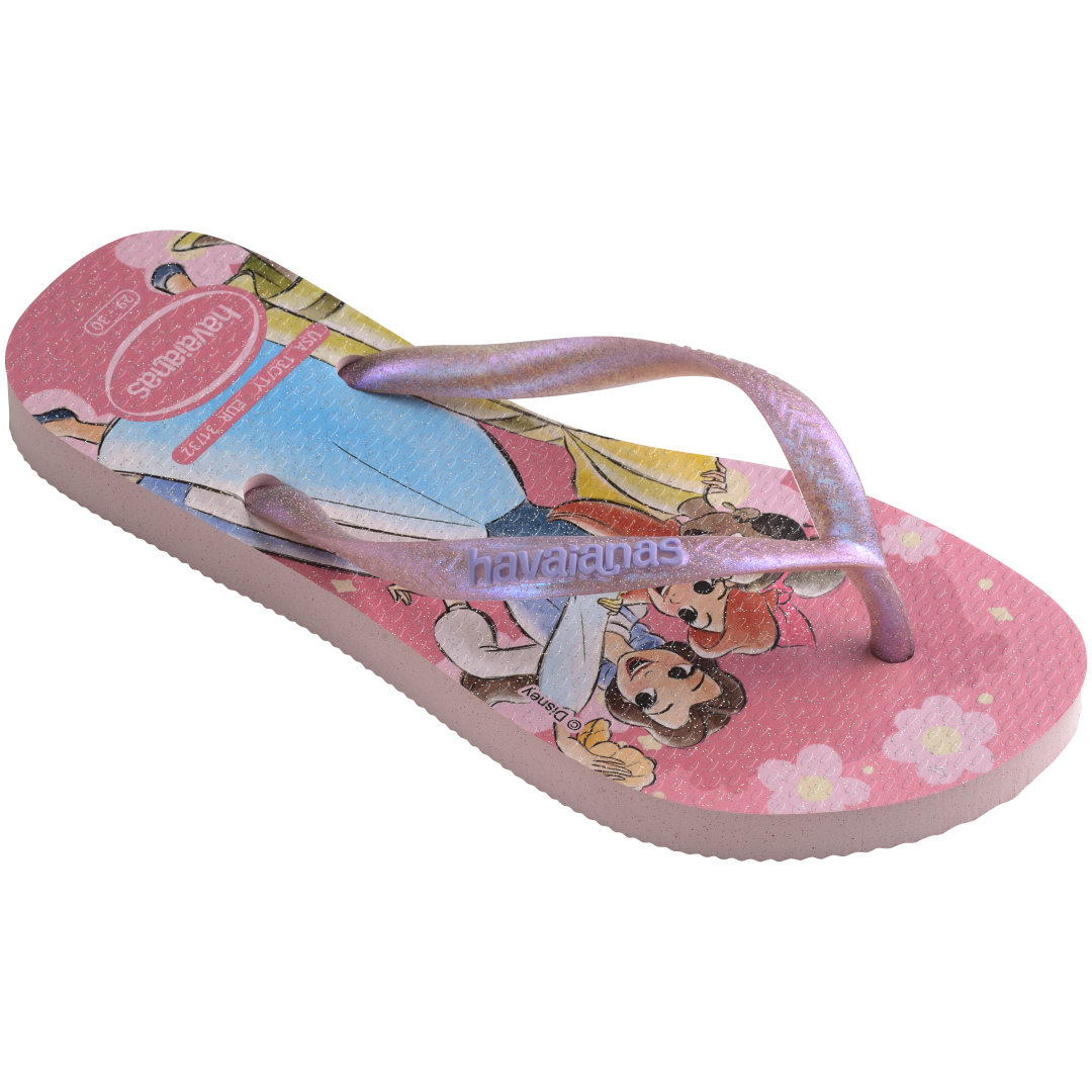 Kids' Disney Princess Slim Flip Flops
