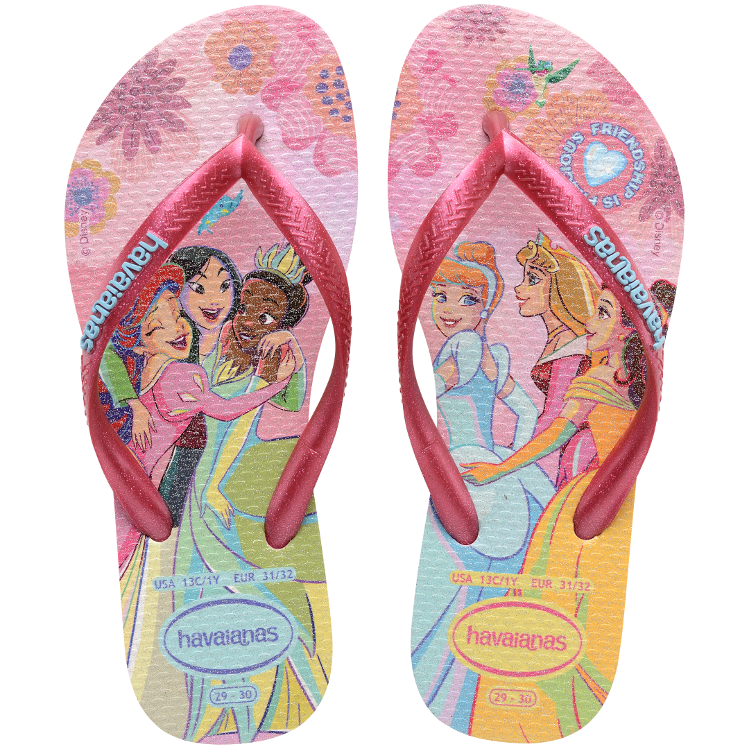 Kids' Disney Princess Slim Flip Flops