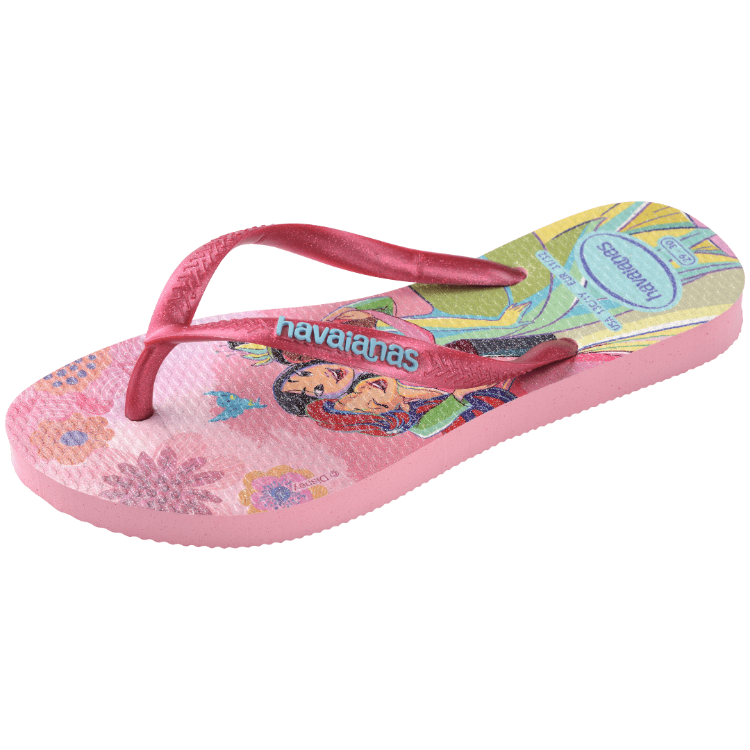 Kids' Disney Princess Slim Flip Flops