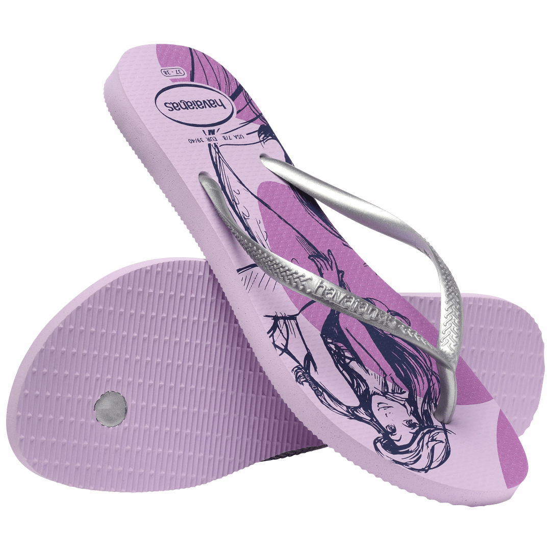 Women's Disney Princess Slim Flip Flops