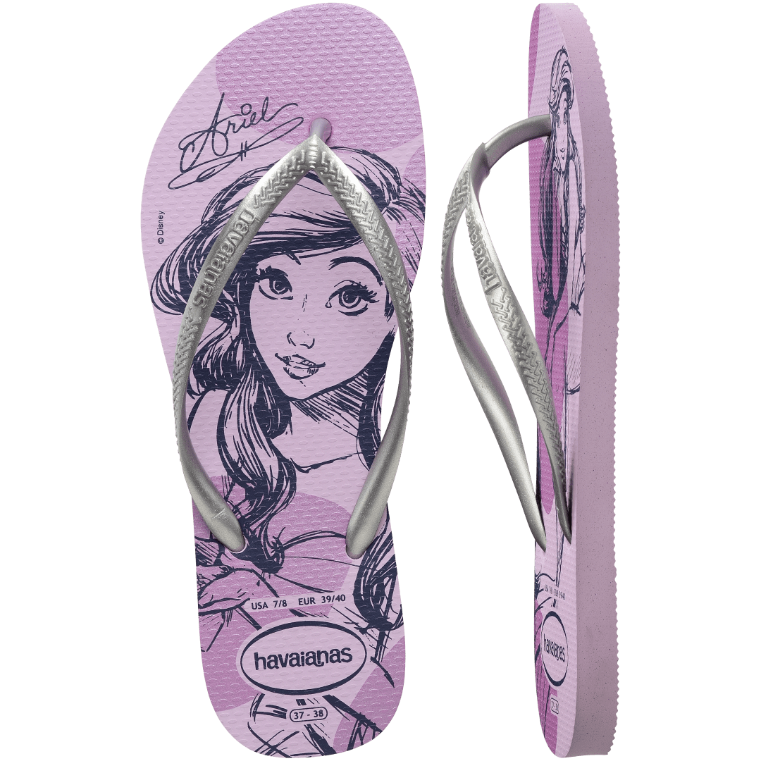 Women's Disney Princess Slim Flip Flops