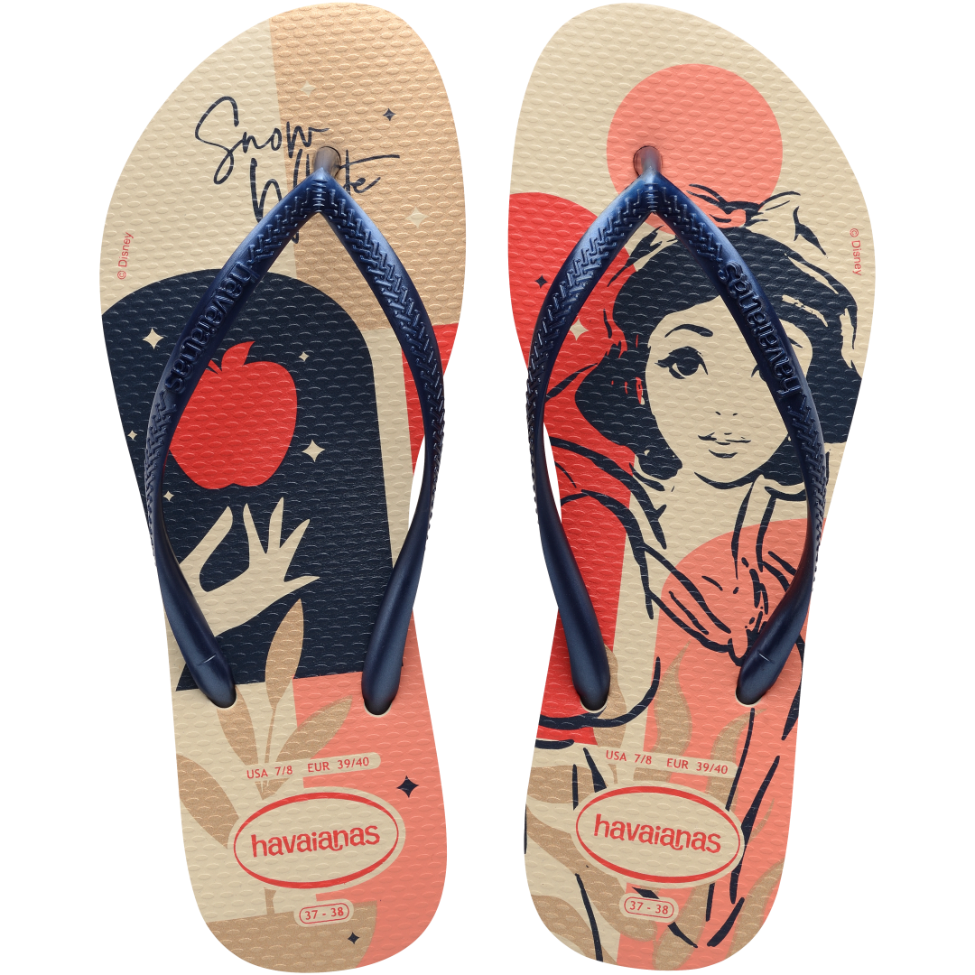 Women's Disney Princess Slim Flip Flops