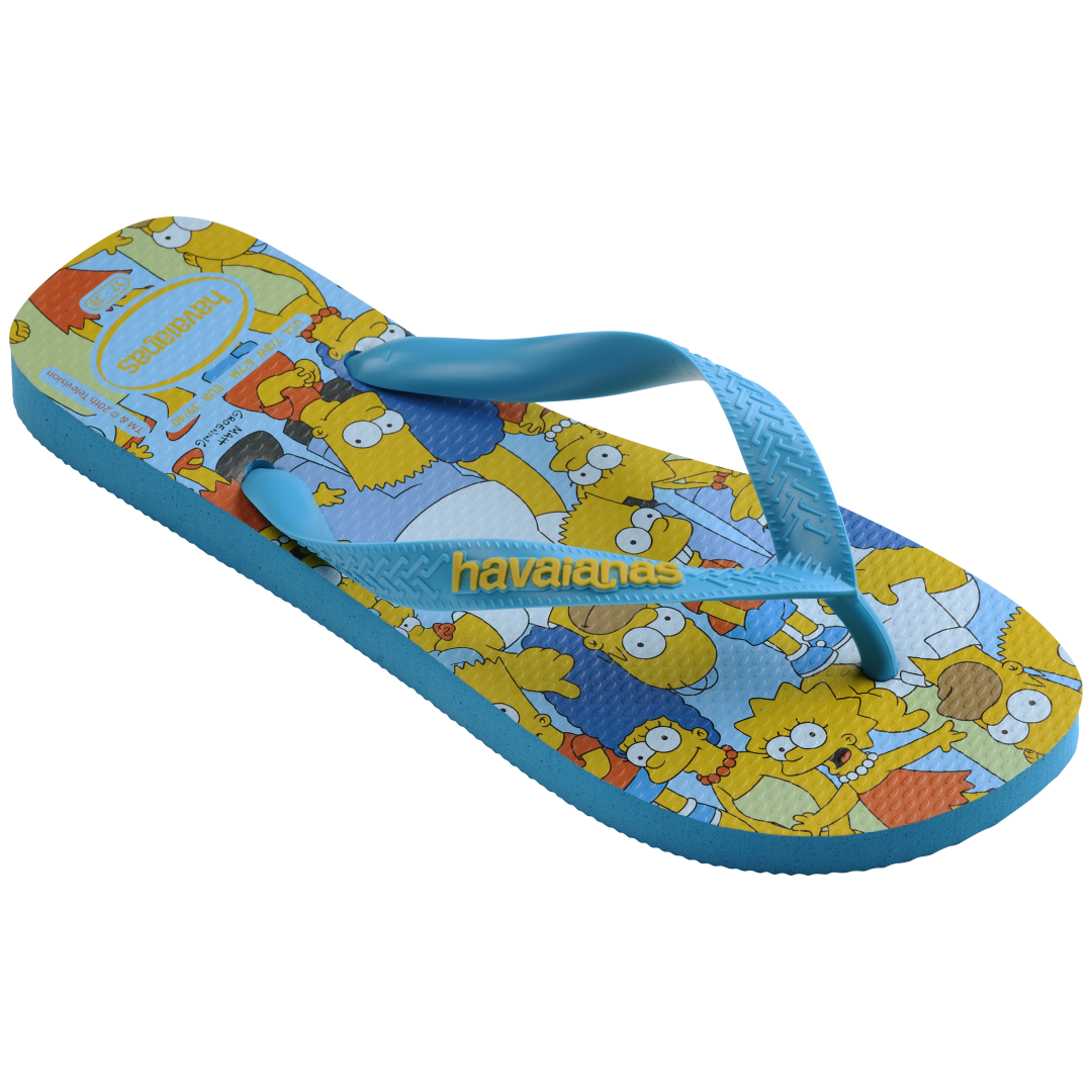 Men's Simpsons Top Flip Flops