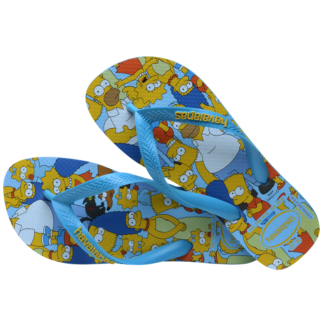 Men's Simpsons Top Flip Flops