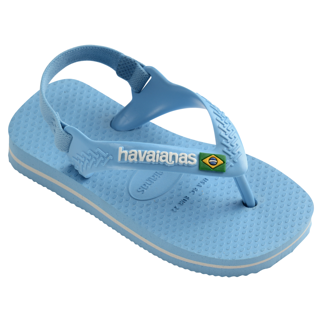 Baby Brazil Logo Flip Flop Sandals