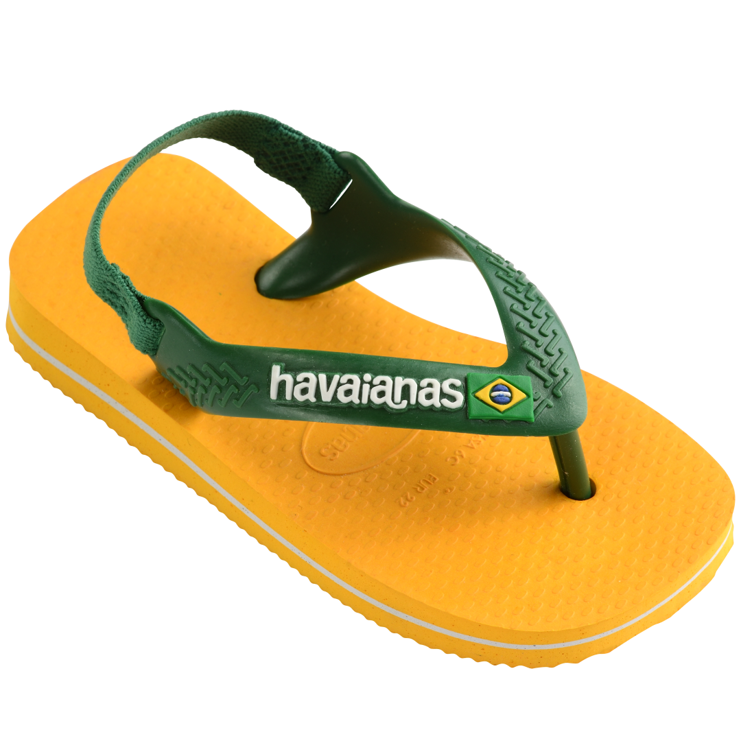 Baby Brazil Logo Flip Flop Sandals