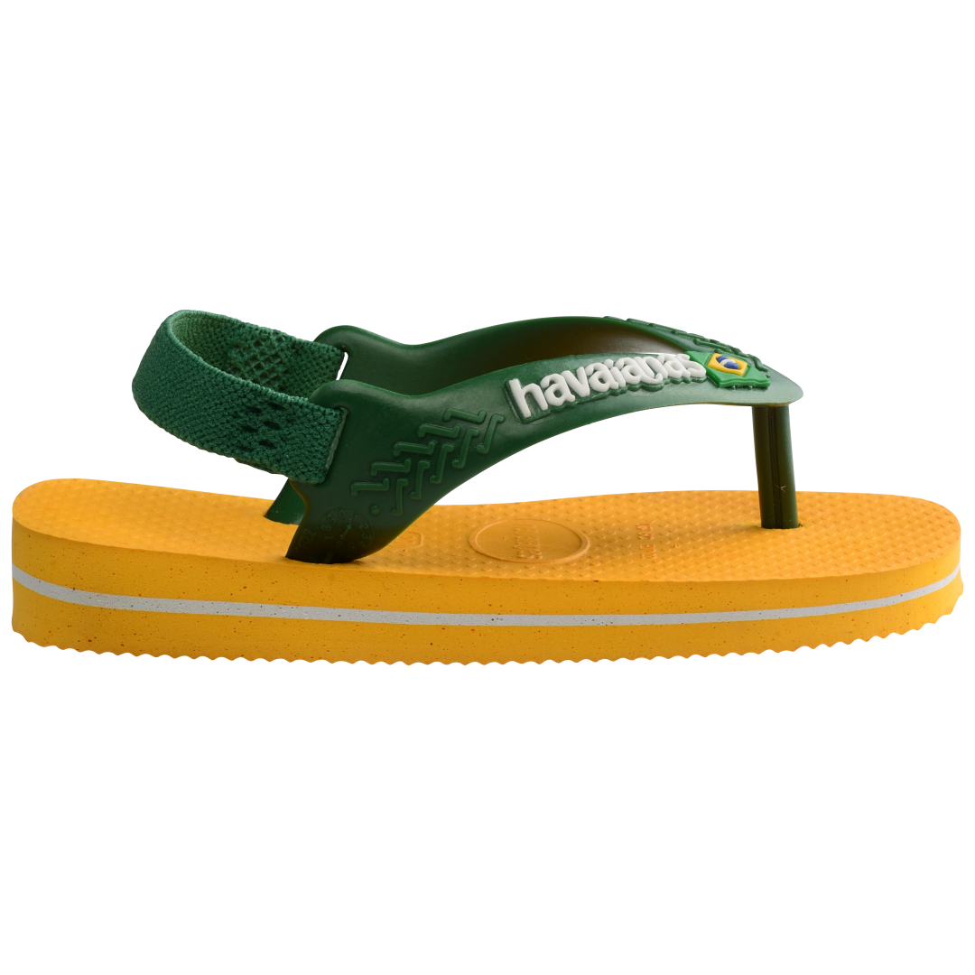 Baby Brazil Logo Flip Flop Sandals