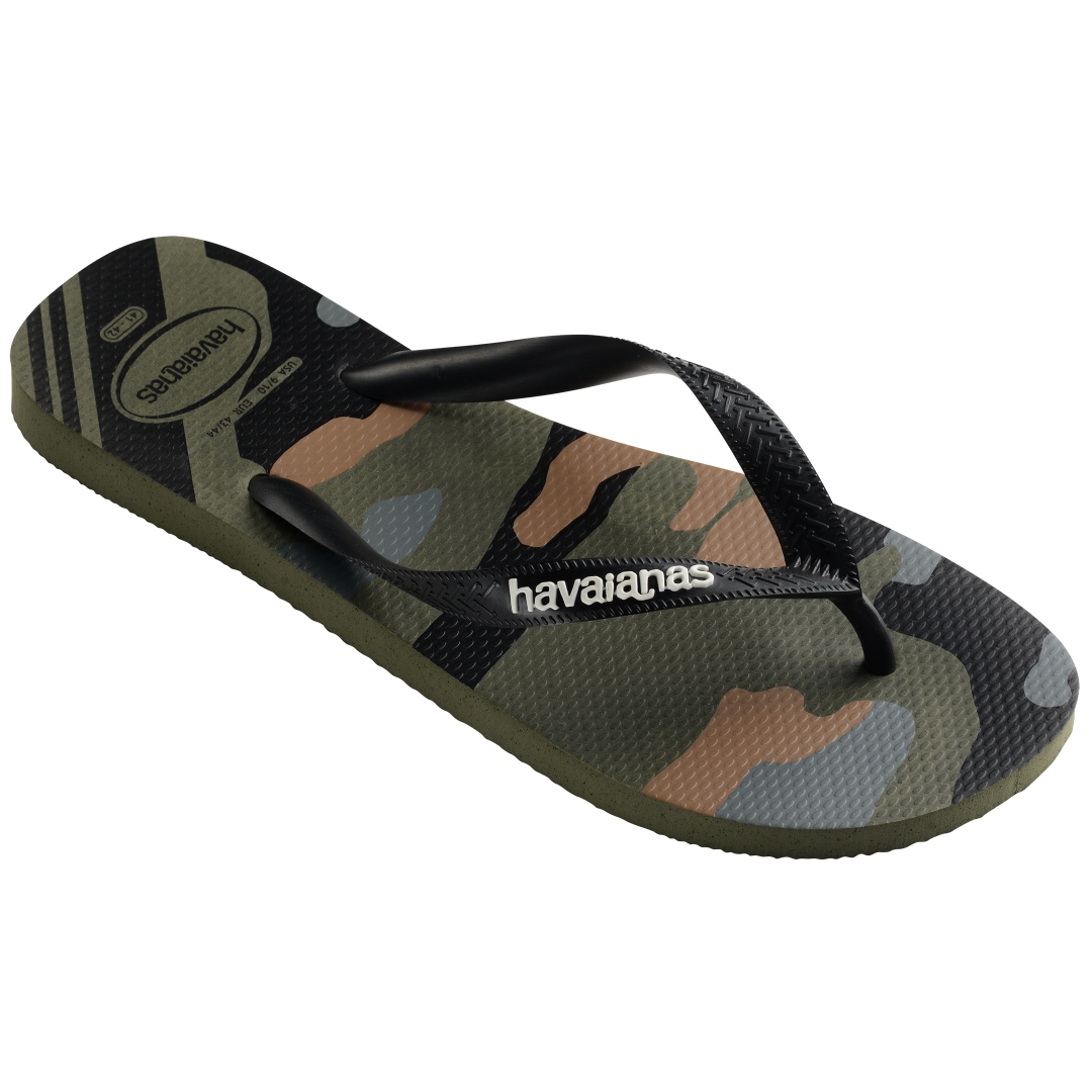 Men's Top Camo Flip Flops