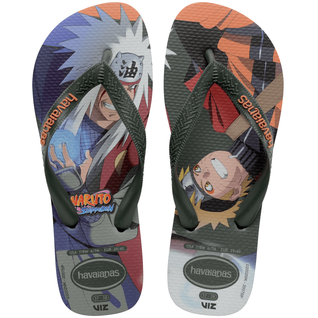 Men's Naruto Top Flip Flops