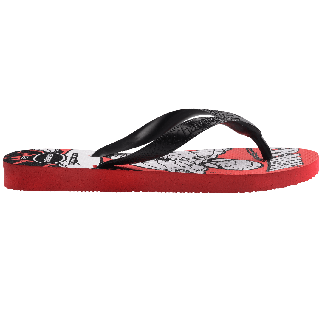 Men's Marvel Logomania Top Flip Flops