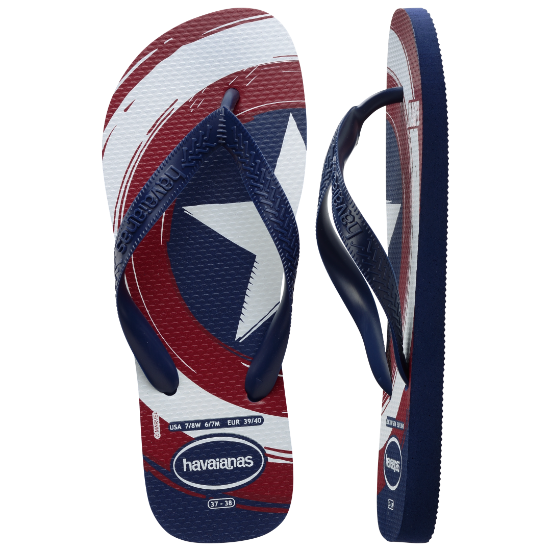 Kids' Marvel Logomania Top Flip Flop
