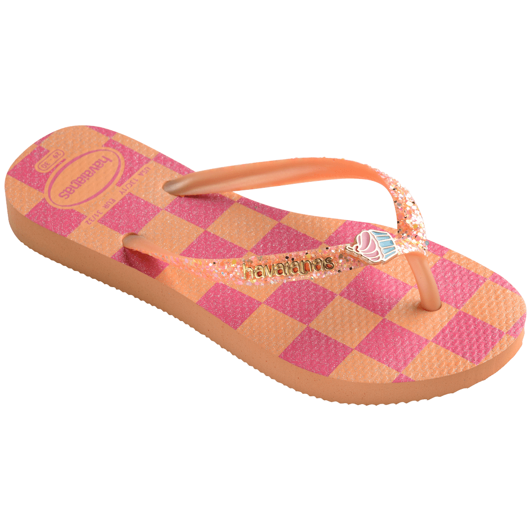 Kids' Slim Glitter II Flip Flops