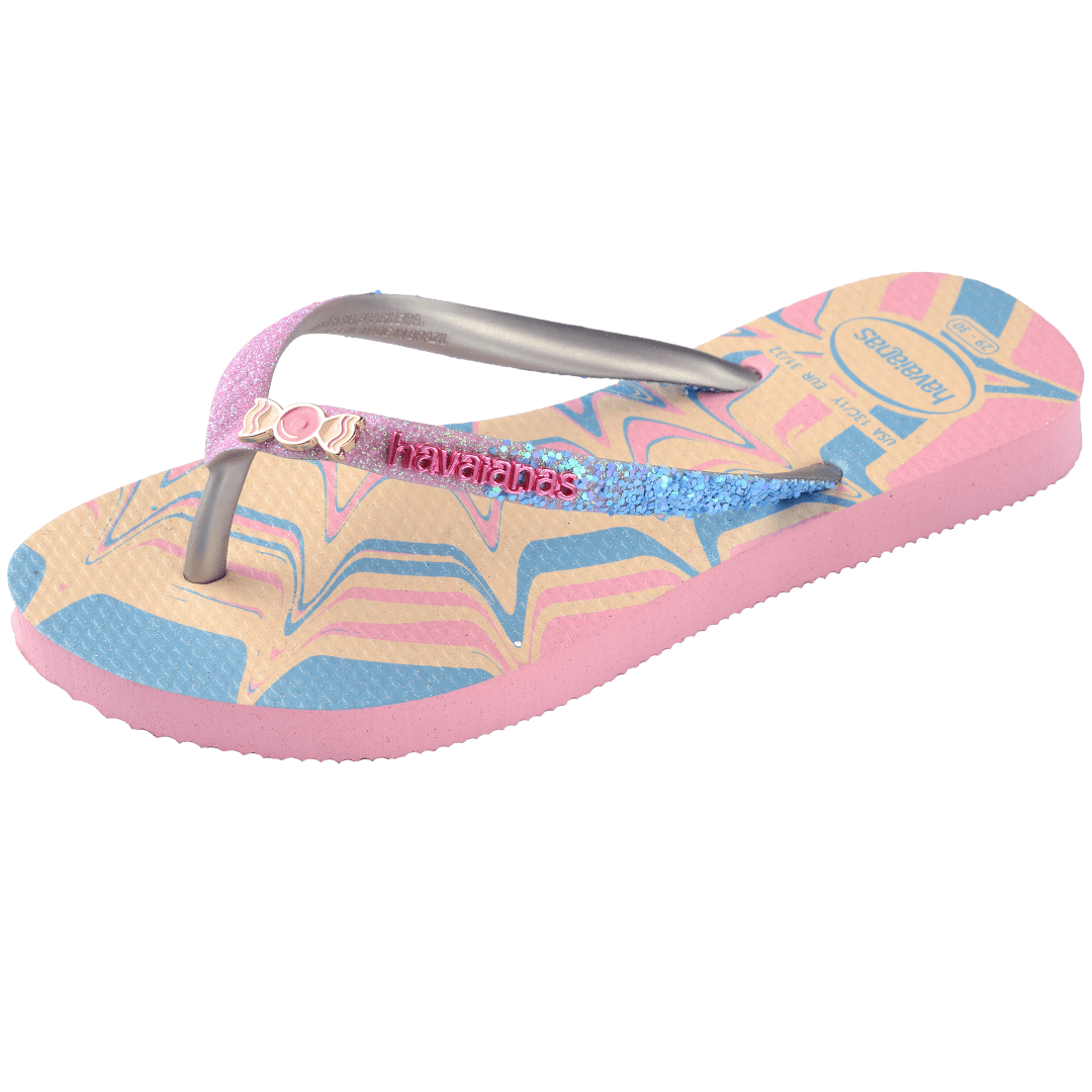 Kids' Slim Glitter II Flip Flops