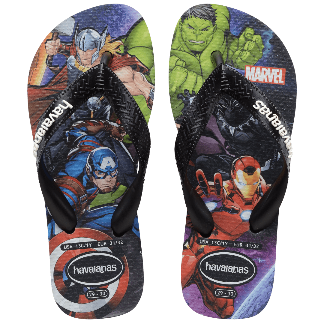 Kids' Marvel Top Flip Flops