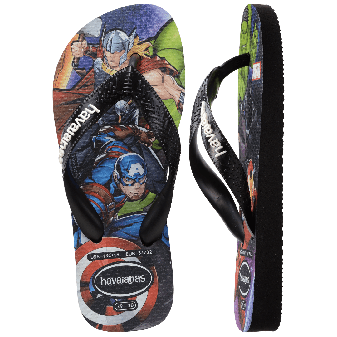Kids' Marvel Top Flip Flops