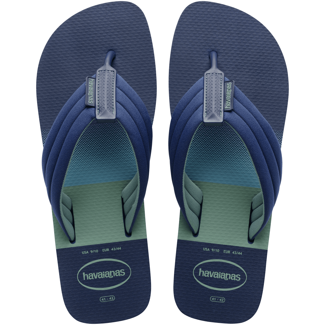 Men's Urban Print Flip Flops