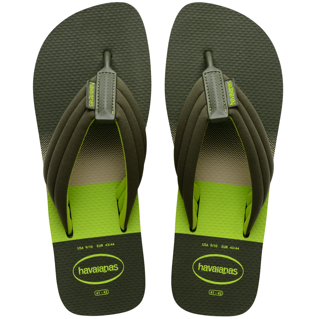 Men's Urban Print Flip Flops