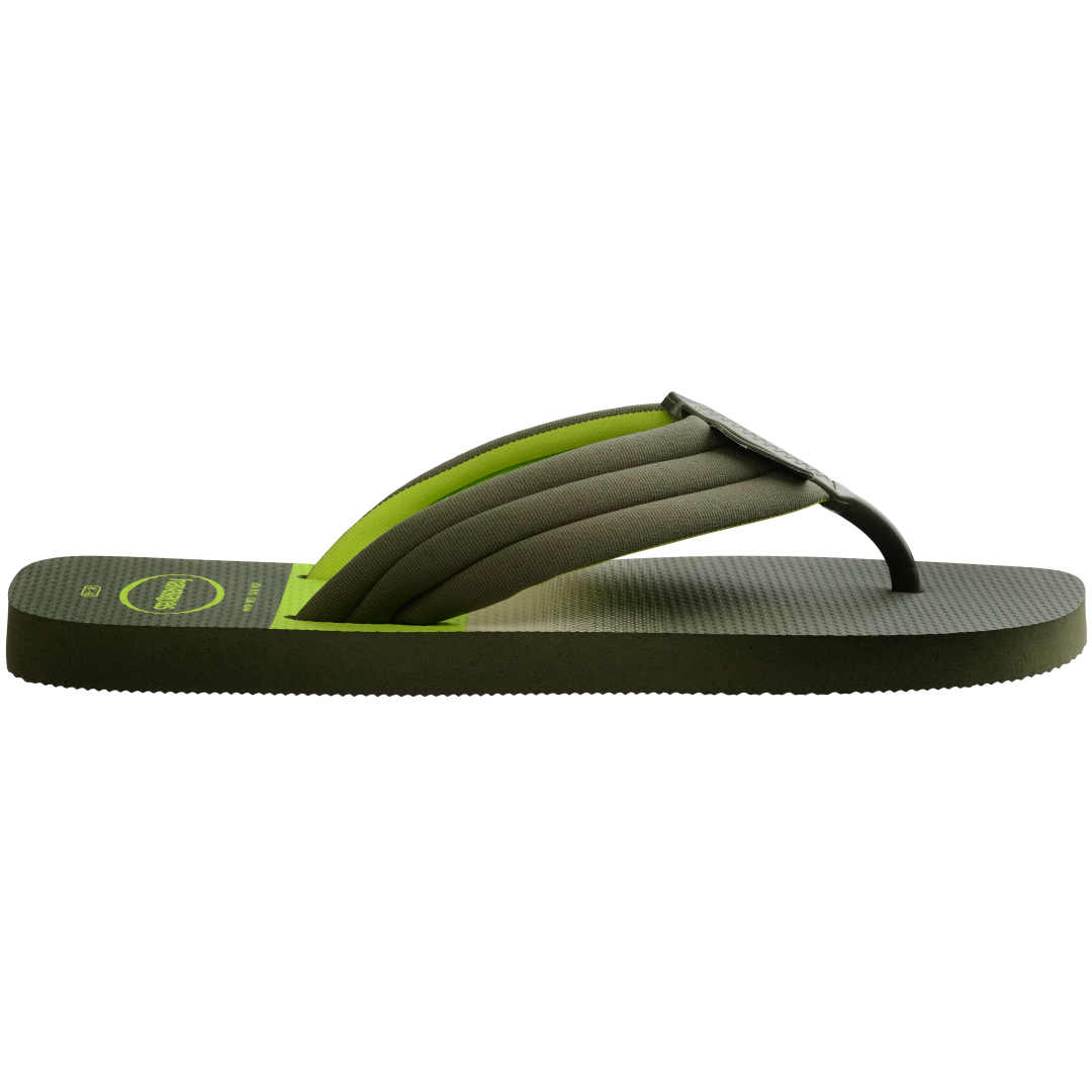 Men's Urban Print Flip Flops