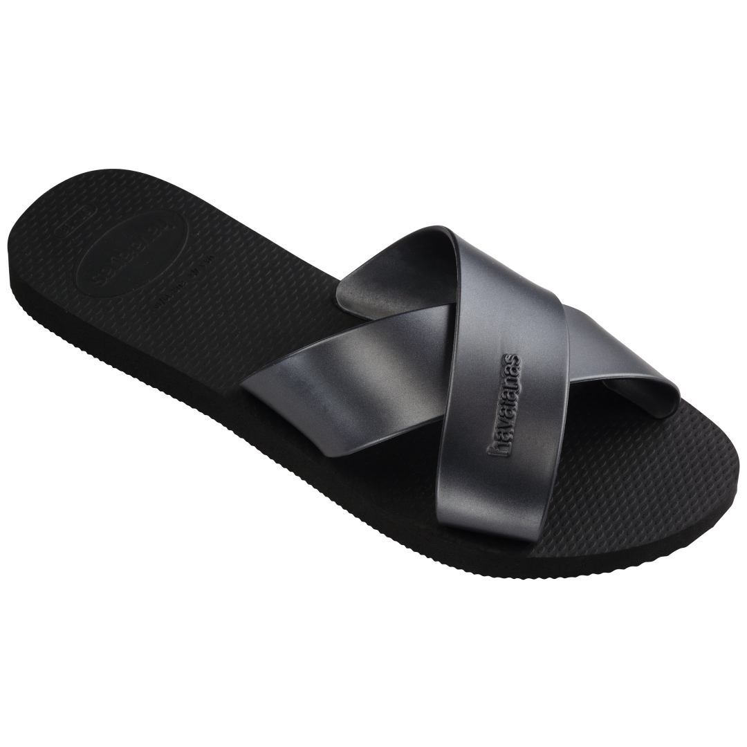 Women's Aqua Metallic Sandals