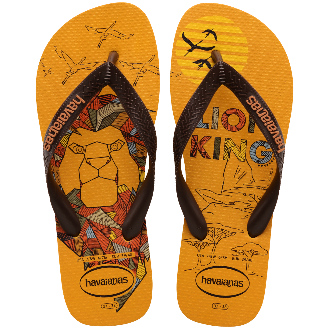 Kids' Disney Classics Lion King Top Flip Flops