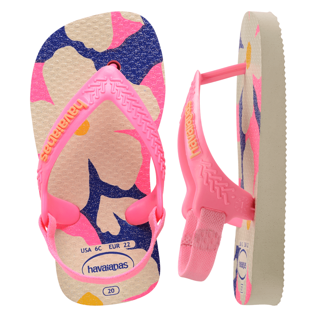 Baby Mini Me Patchwork Flip Flop Sandals