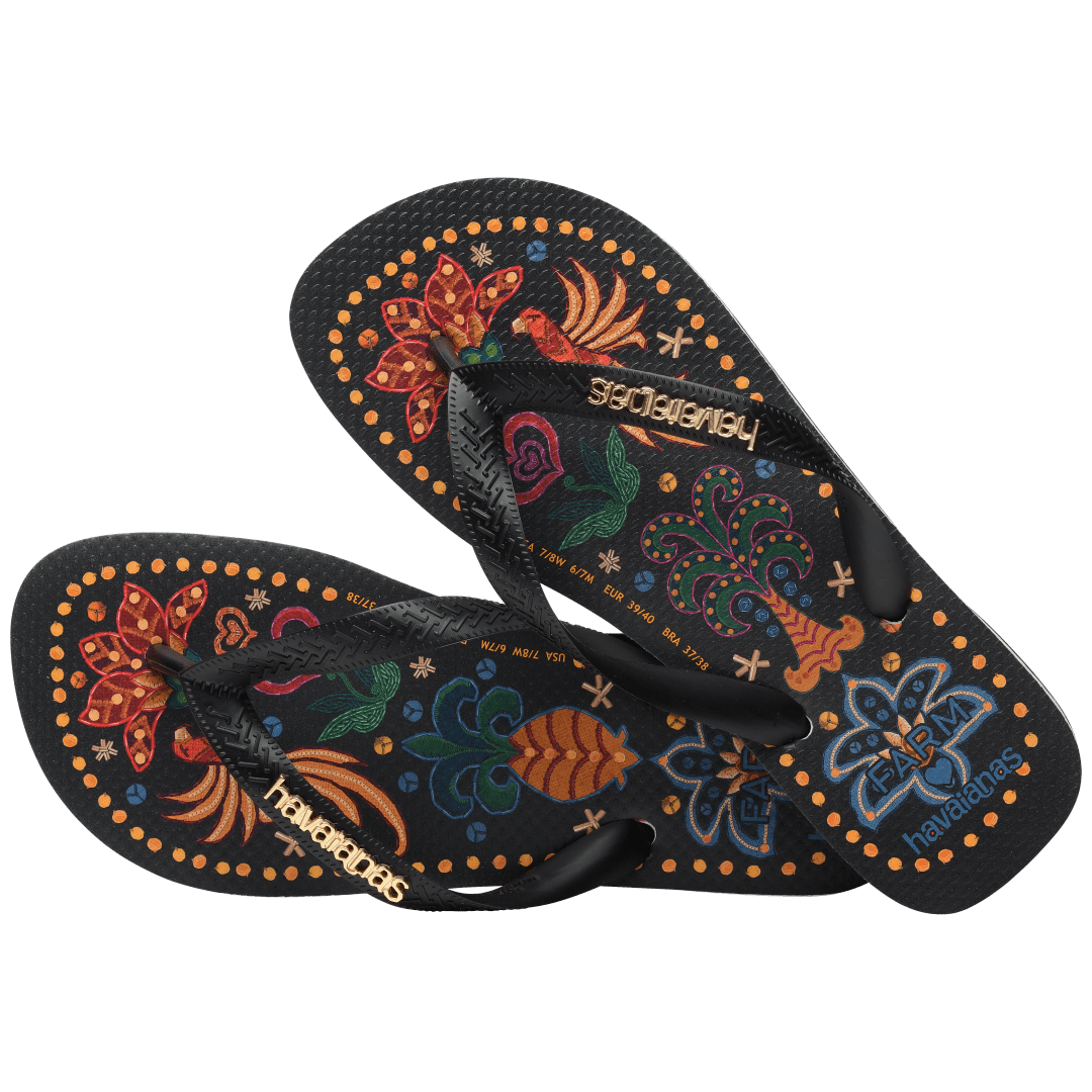 Women's FARM Rio Amazon Top Flip Flops