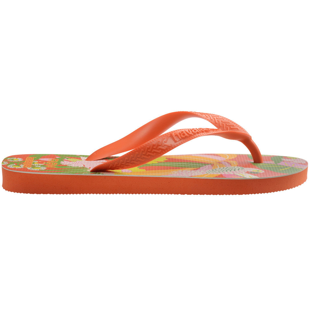 Women's FARM Rio Neon Florals Top Flip Flops
