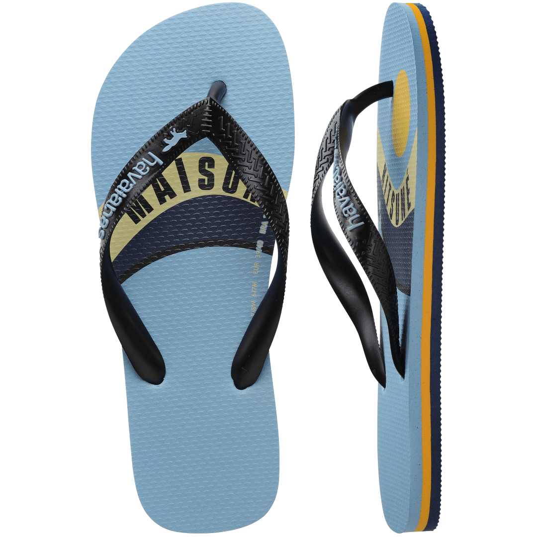 Maison Kitsune Wave Top Flip Flops