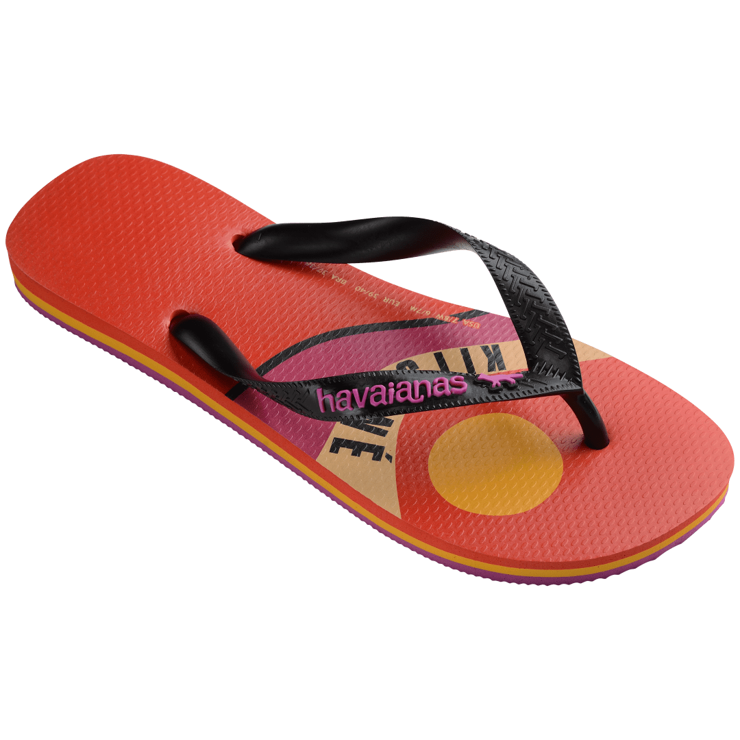 Maison Kitsune Wave Top Flip Flops