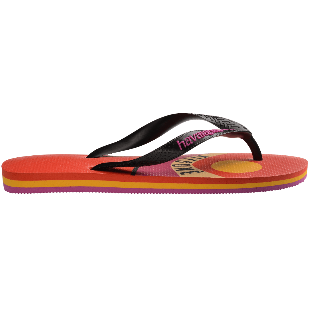 Maison Kitsune Wave Top Flip Flops