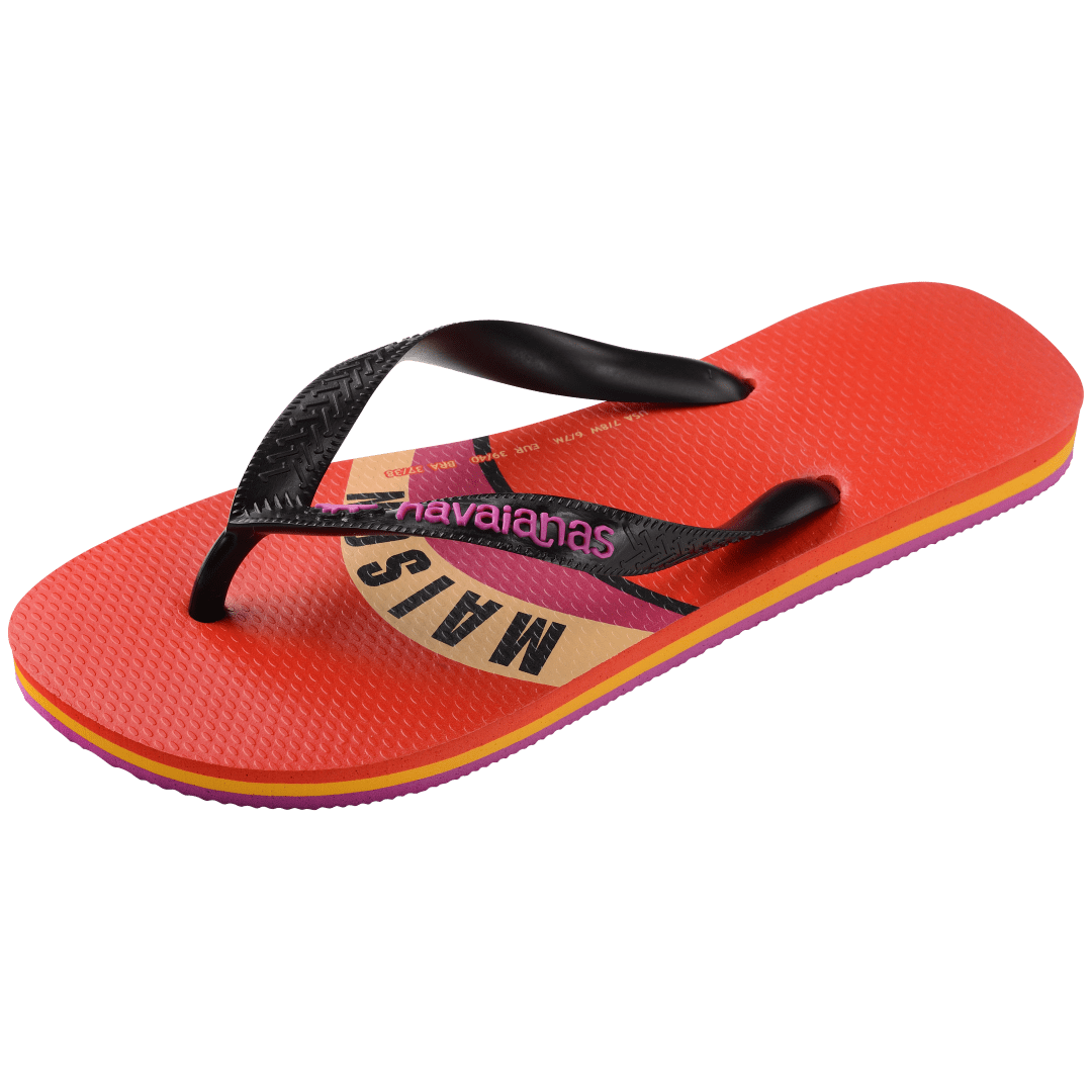 Maison Kitsune Wave Top Flip Flops