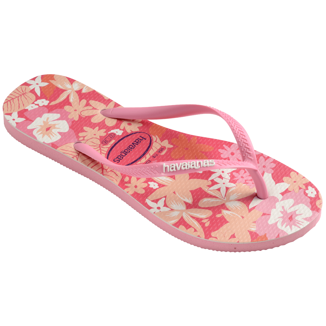 Women's Ditsy Bloom Slim Flip Flops
