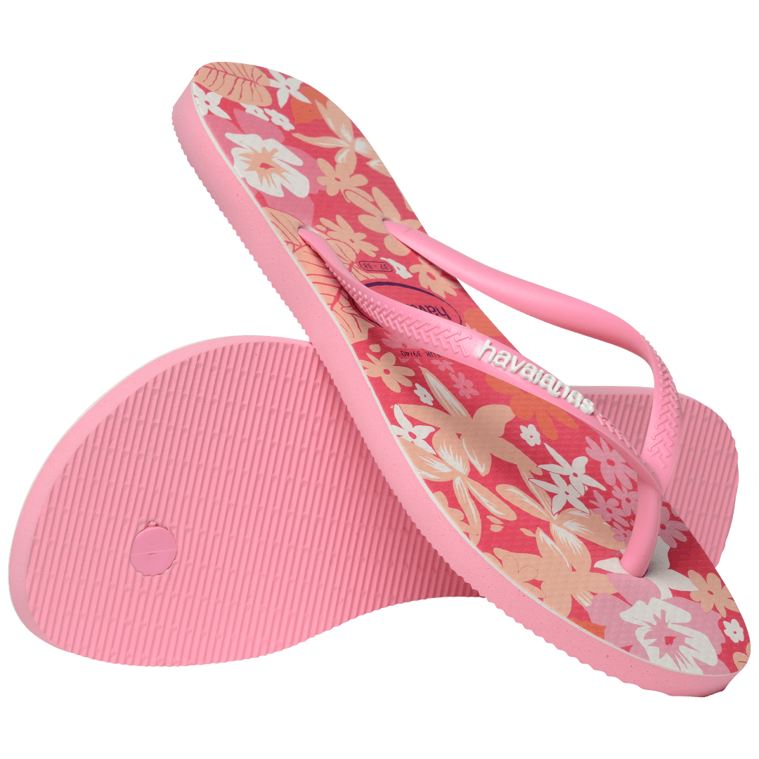 Women's Ditsy Bloom Slim Flip Flops