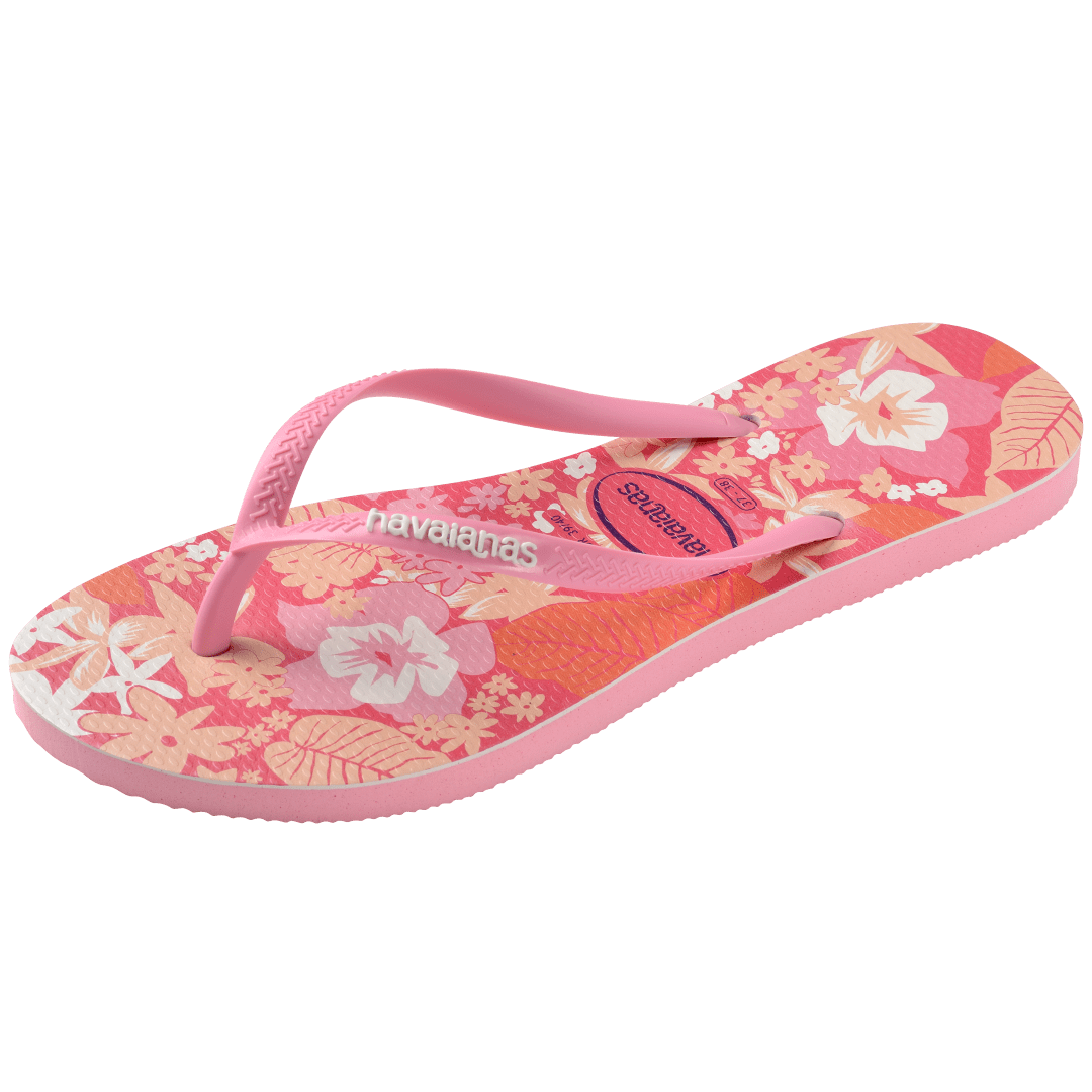 Women's Ditsy Bloom Slim Flip Flops