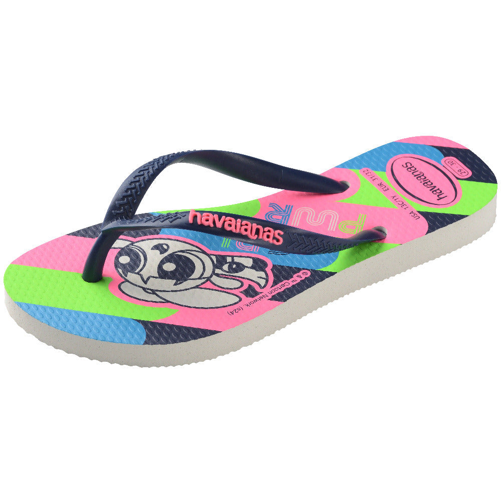 Kids' Powerpuff Girls Slim Flip Flops