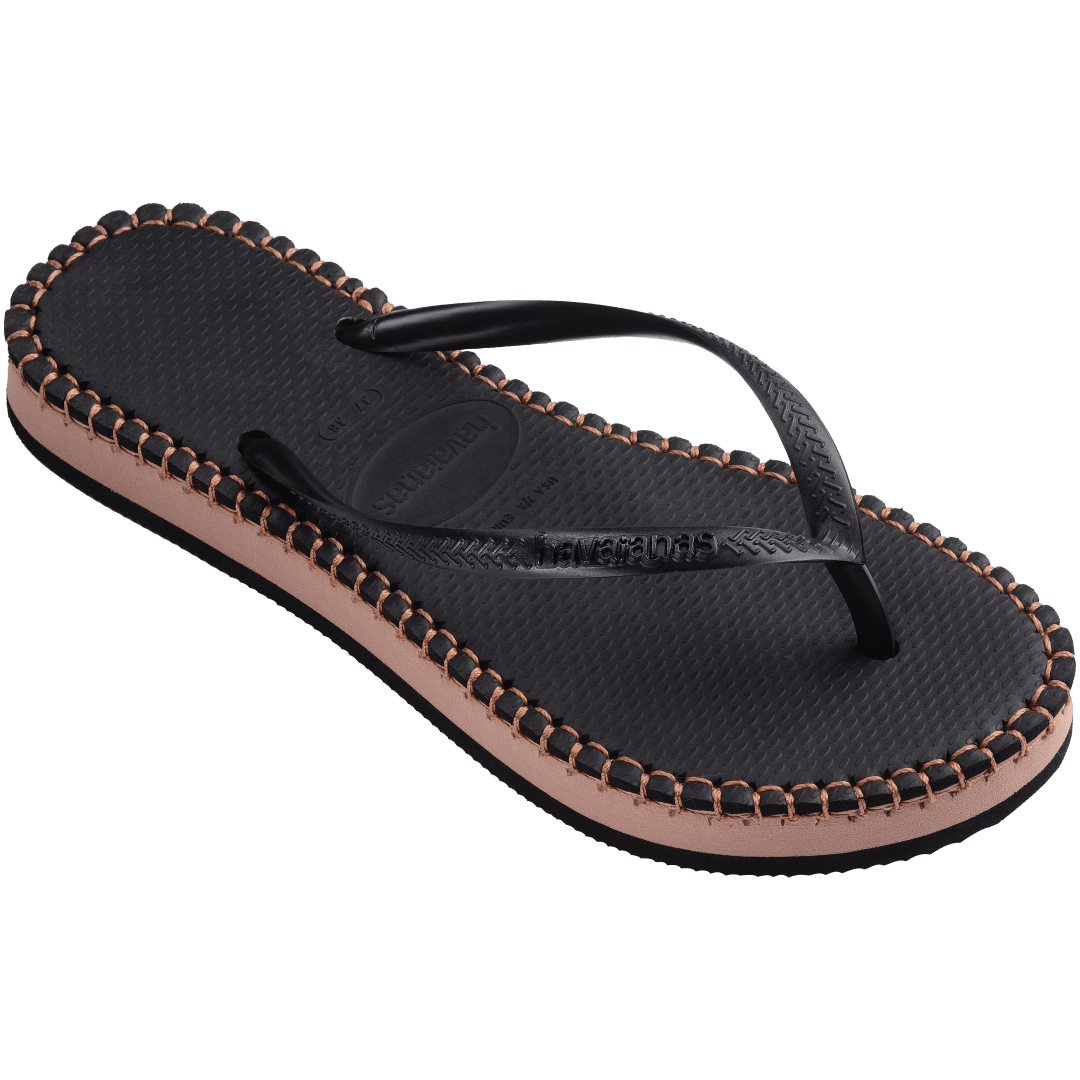 Women's Flatform Loop Slim Flip Flops
