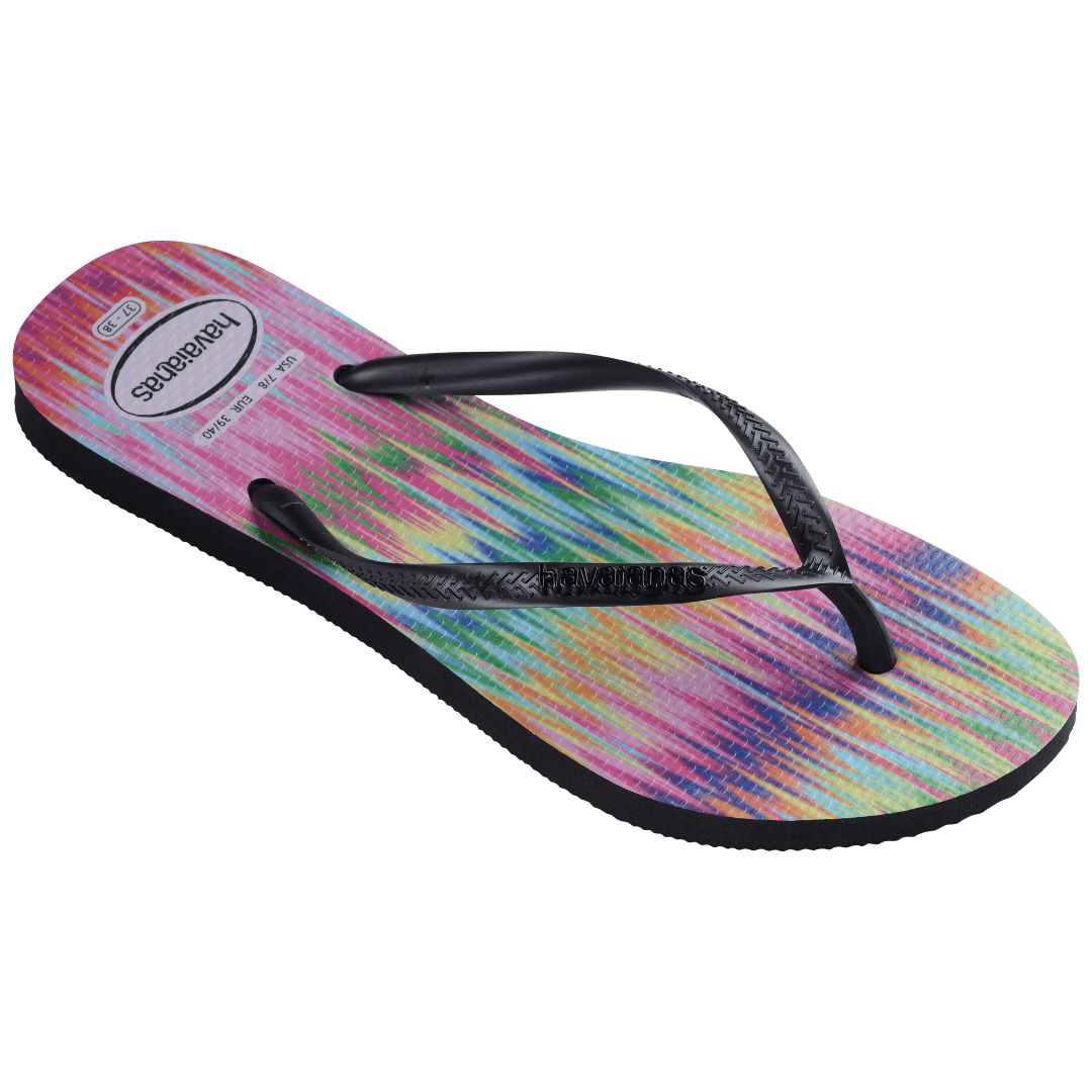 Women's Bright Slim Flip Flops
