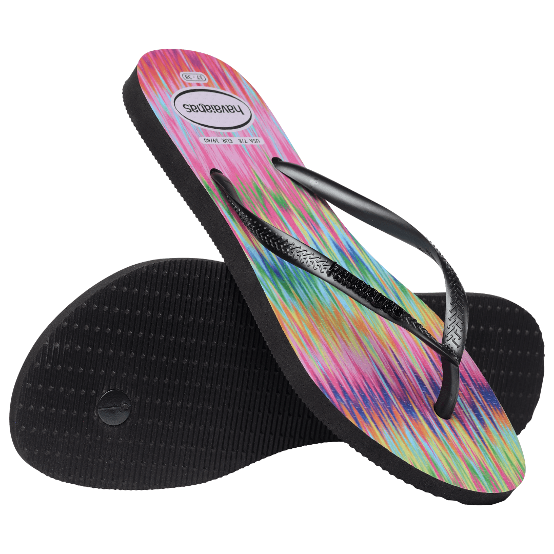 Women's Bright Slim Flip Flops