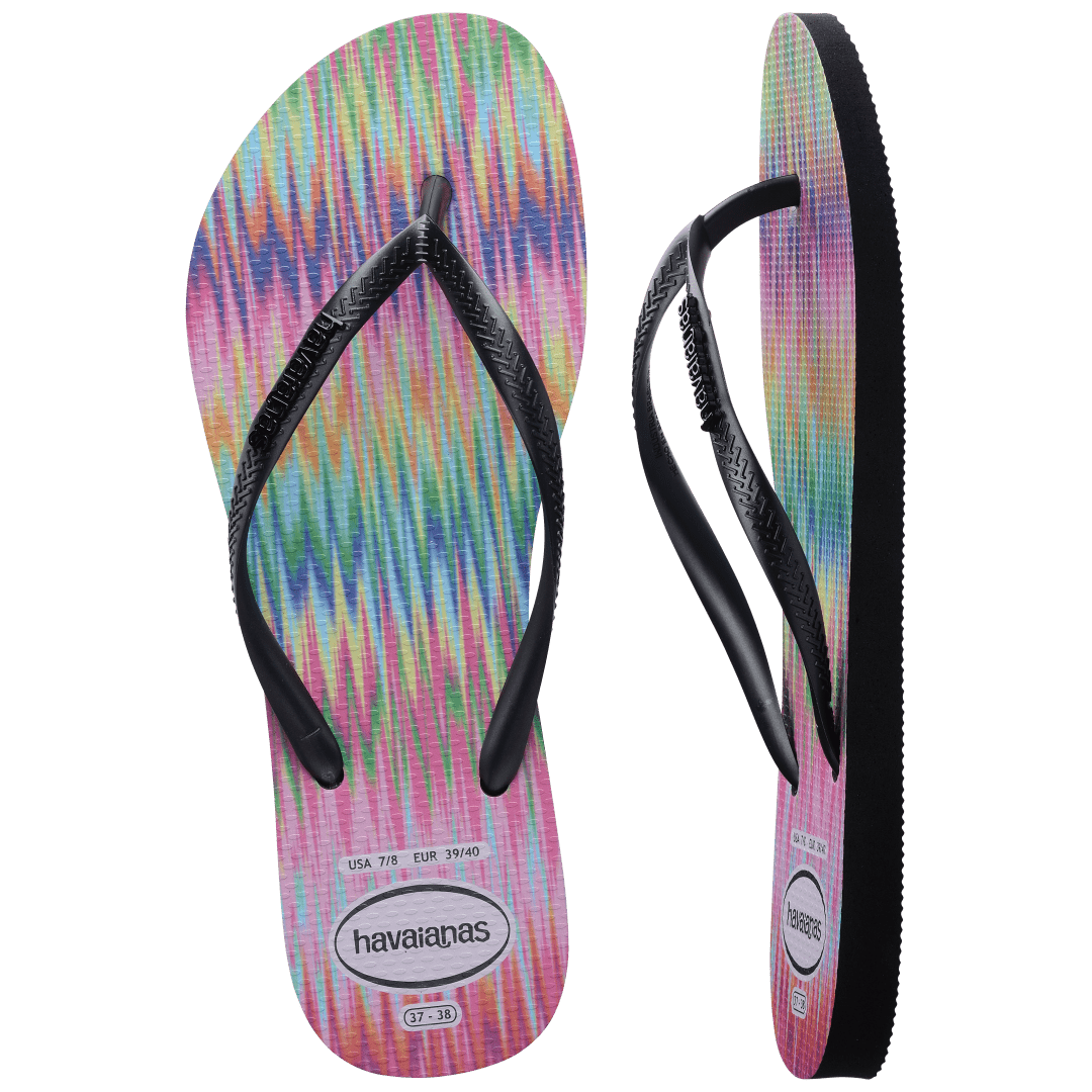 Women's Bright Slim Flip Flops