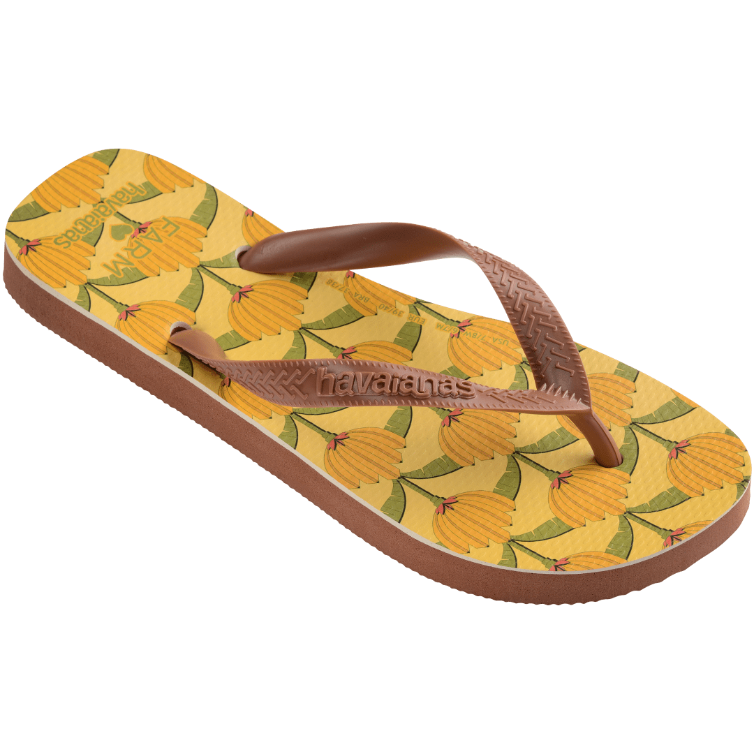 Women's FARM Rio Banana Deco Top Flip Flops