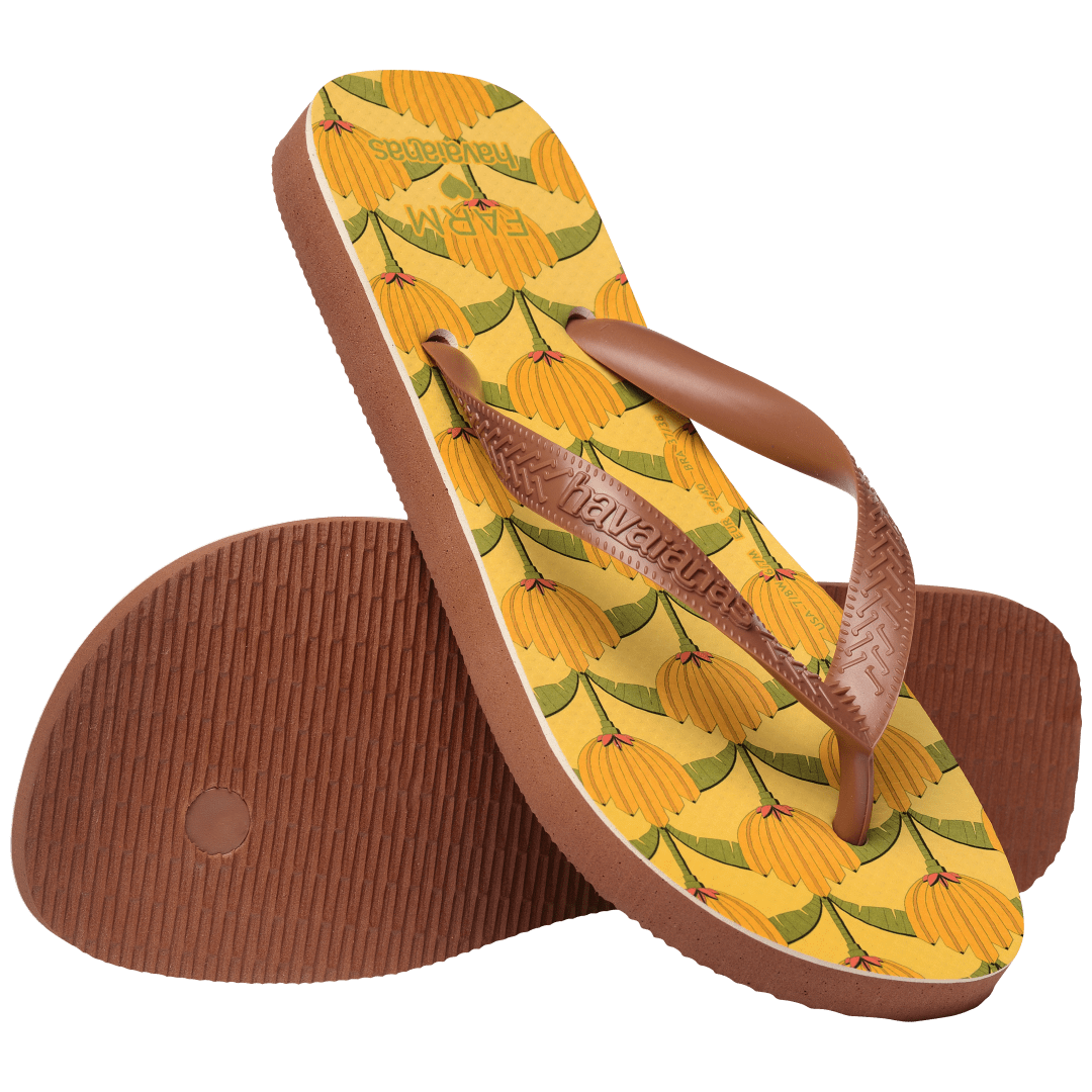 Women's FARM Rio Banana Deco Top Flip Flops