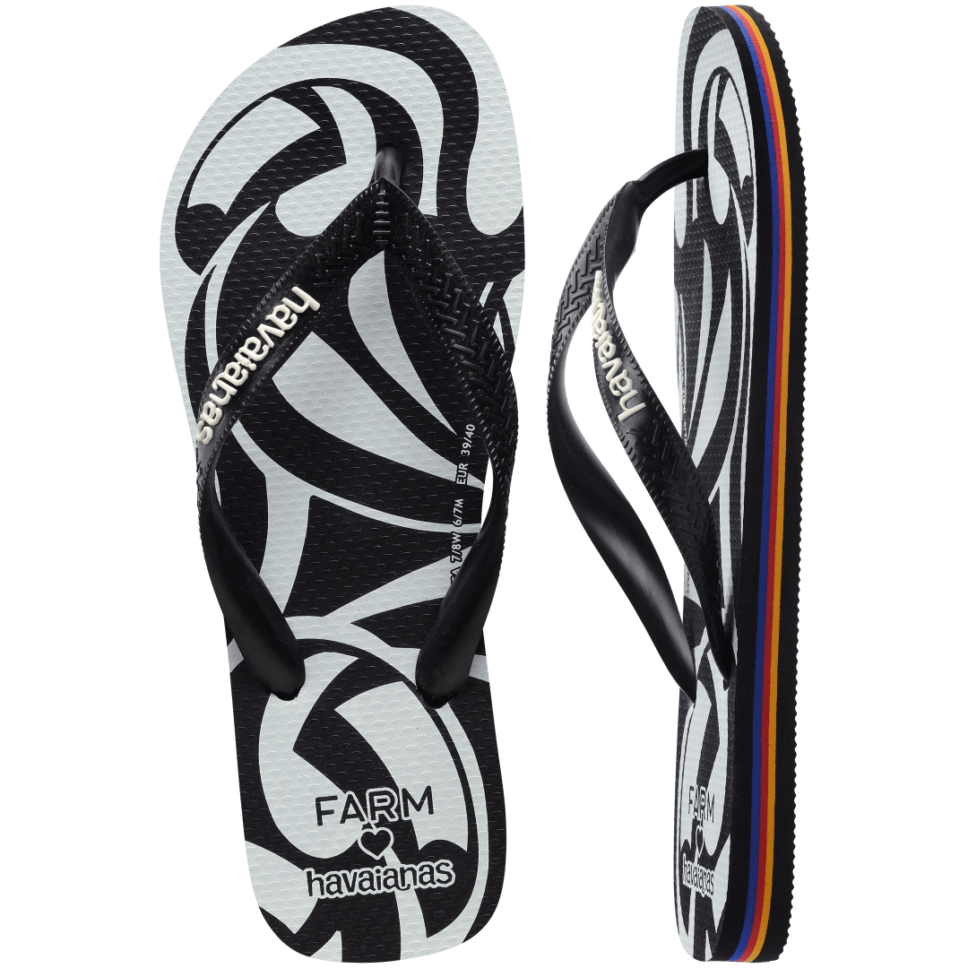 Women's FARM Rio Tucanada Rainbow Top Flip Flops
